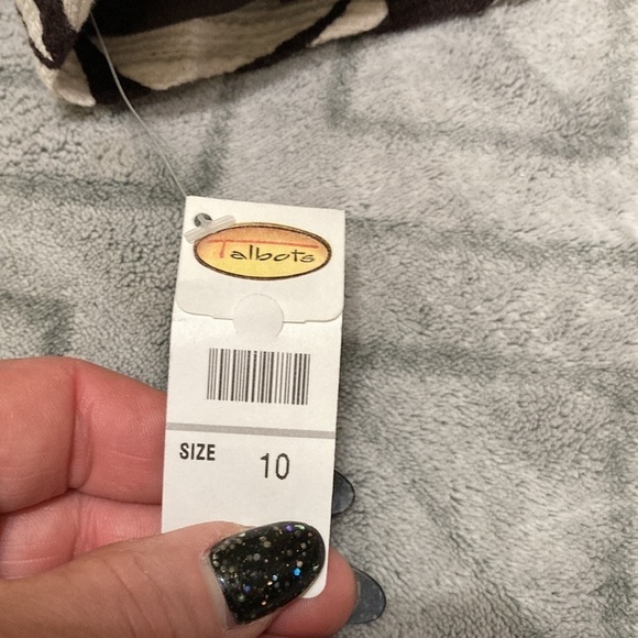 Talbots cotton linen blend blazer size 10 - Picture 6 of 11